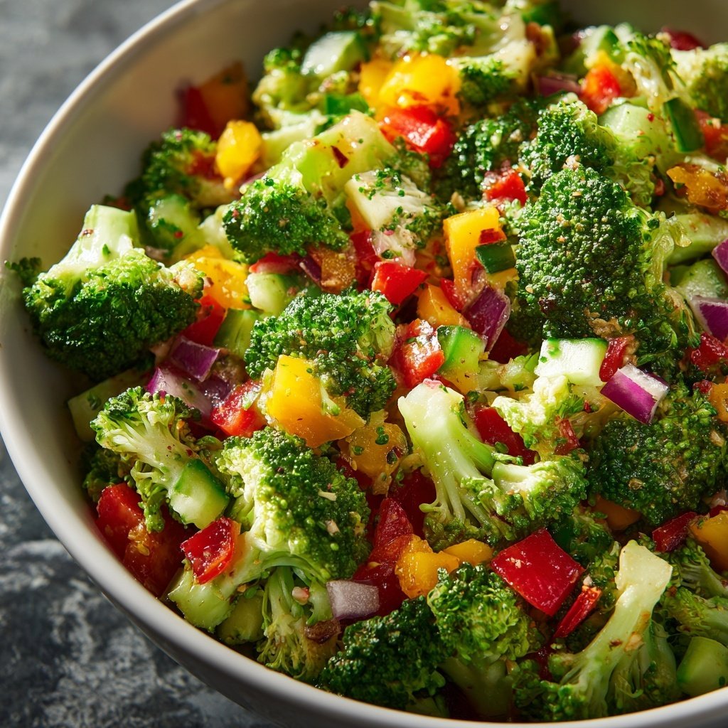 Brokkoli-Salat – Knackig, gesund und erfrischend