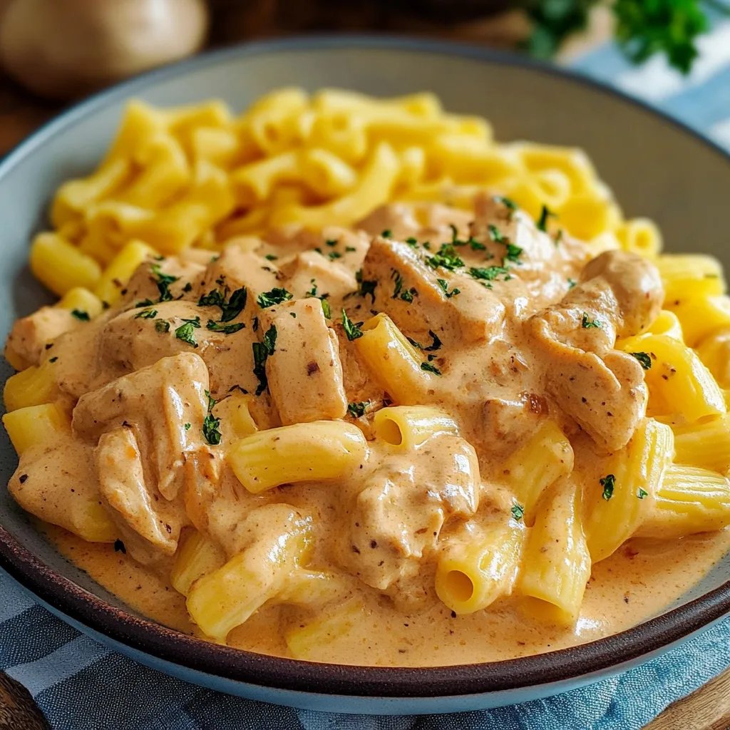 Hähnchengeschnetzeltes ohne Pilze