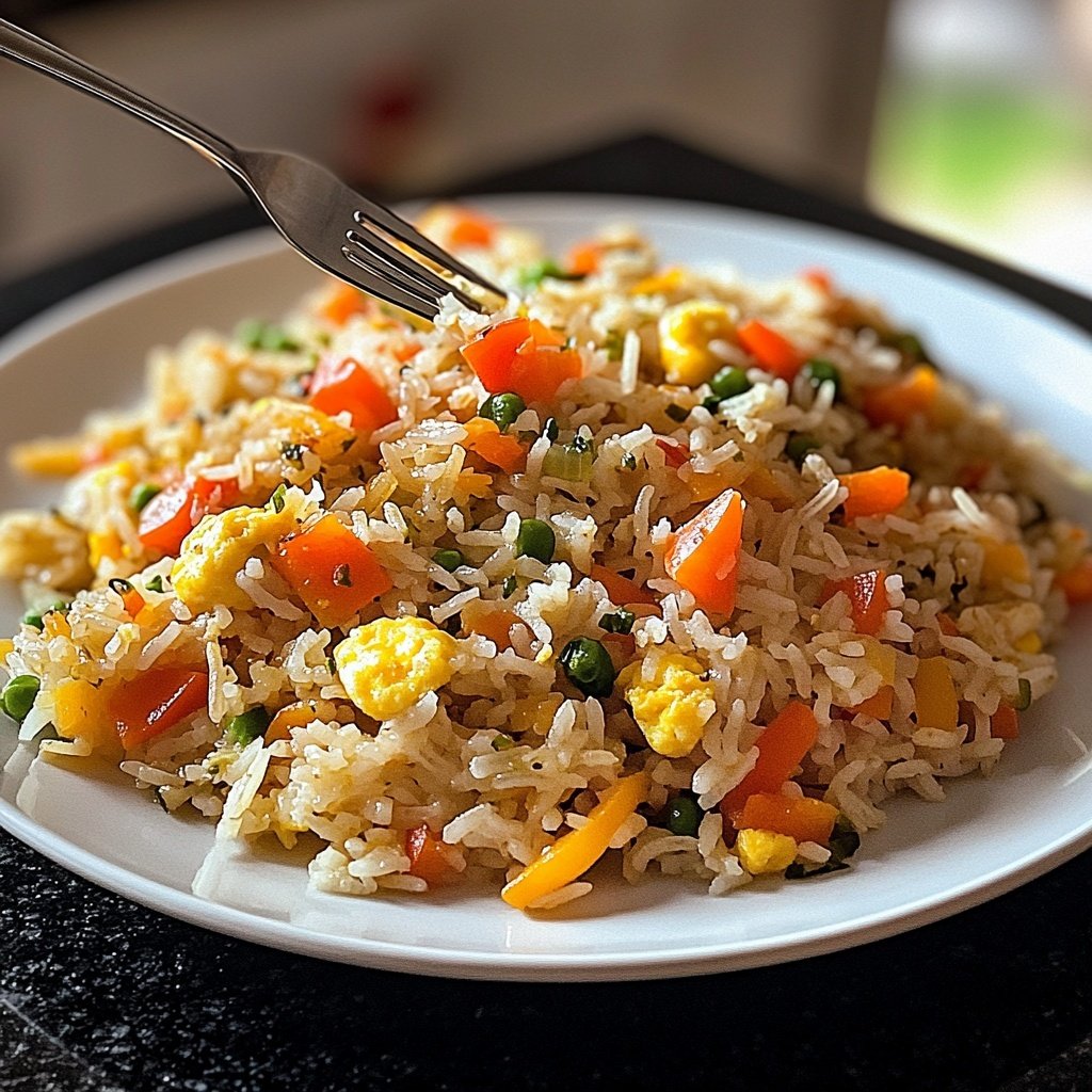 Gebratener Reis mit Ei