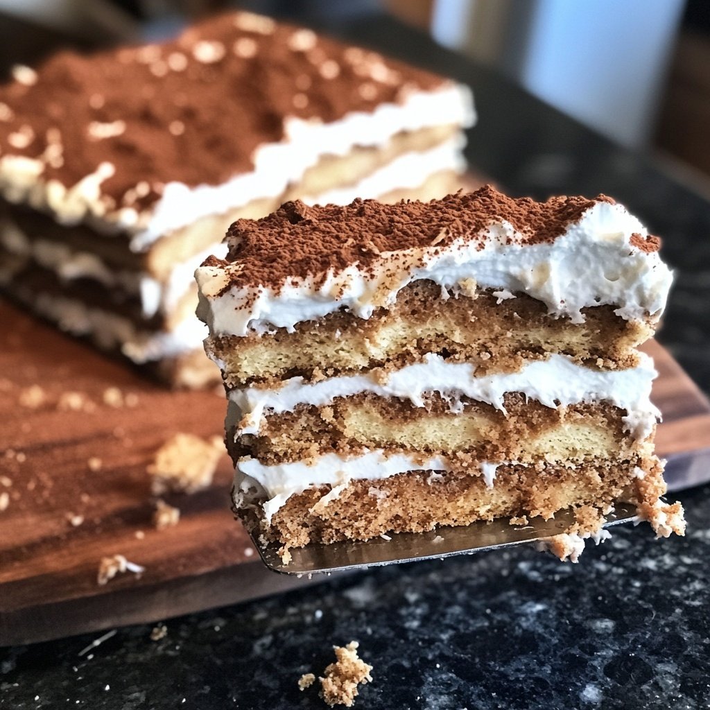 Super einfaches Lebkuchen Tiramisu ohne Ei