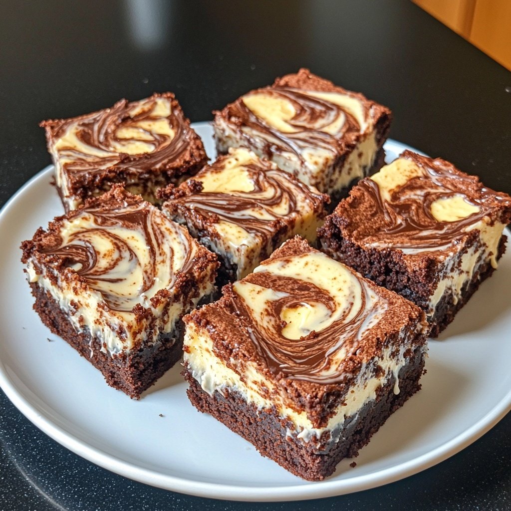 Frischkäse-Brownies