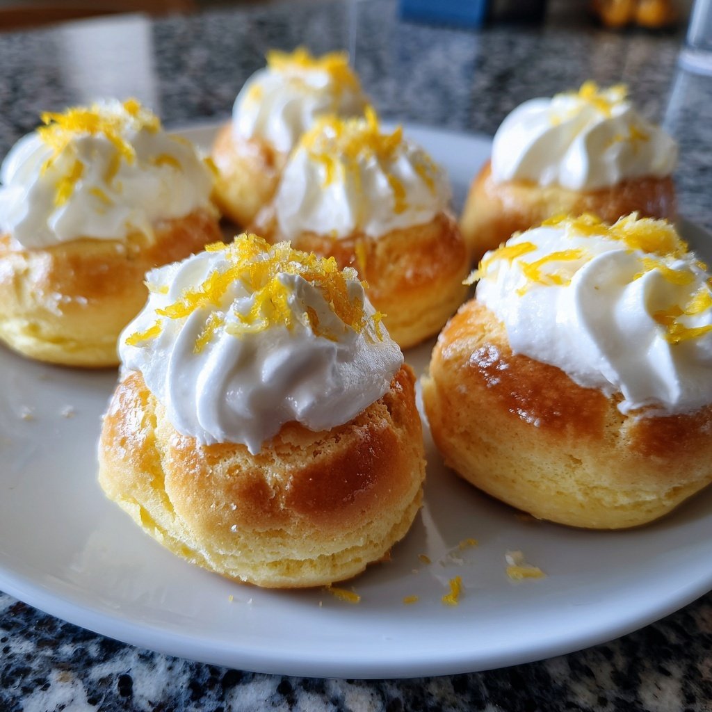 Mini-Törtchen mit Zitronencreme
