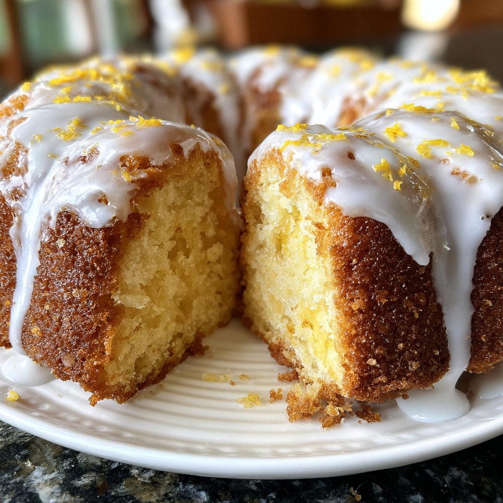 Zitronenkuchen mit Olivenöl