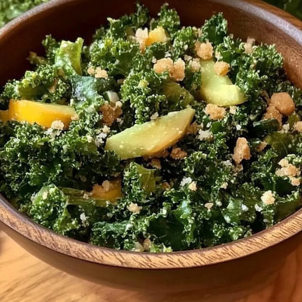 Köstlicher und Nährstoffreicher Grünkohlsalat